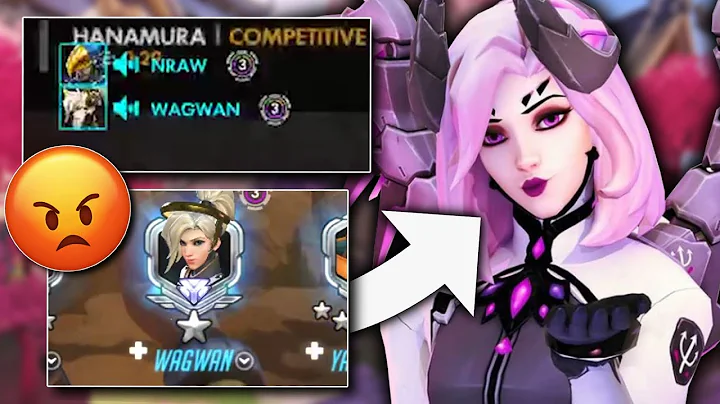 I met the most ANNOYING Mercy main in Overwatch (TOXIC!)