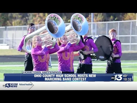 Ohio County High School hosts new marching band contest