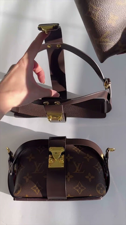 Turn a Louis Vuitton Cosmetic Pouch Into a Bag!! 🤯 #shortsfeed