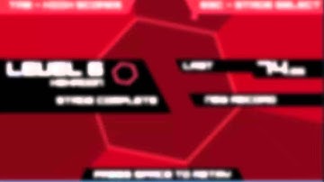 Super Hexagon all levels over 60 seconds