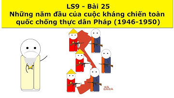 Lịch Sử 9 - Bài 25 Những năm đầu của cuộc kháng chiến toàn quốc chống thực dân Pháp (1946-1950)