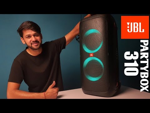 JBL PartyBox 310 Unboxing & Review | 18 Hour Battery Backup | 240 Watt RMS  | Bass Booster - YouTube