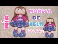 COMO HACER UNA MUÑECA DE TELA FÁCIL