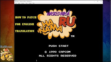 kameno ninja hanamaru nintendo patch into english