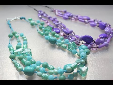 Jewelry on a budget Part III Necklaces - YouTube