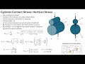 ANSYS FEA Cylindrical Contact Hertzian Stress Part 1