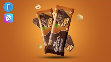 How To Make Product Packaging DesignTutorial On Android Using pixellab|Picsart|Chocolate|Can Mockup