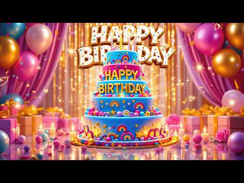 Happy Birthday Song 2026 🎂 Cheerful Birthday Music