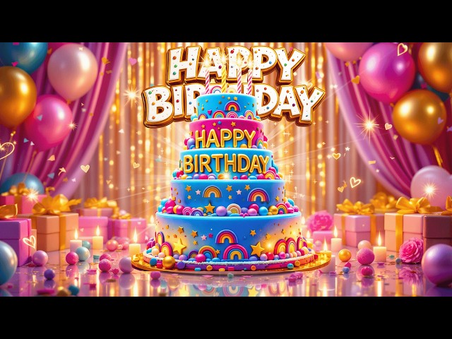 Happy Birthday Song 2026 🎂 Cheerful Birthday Music