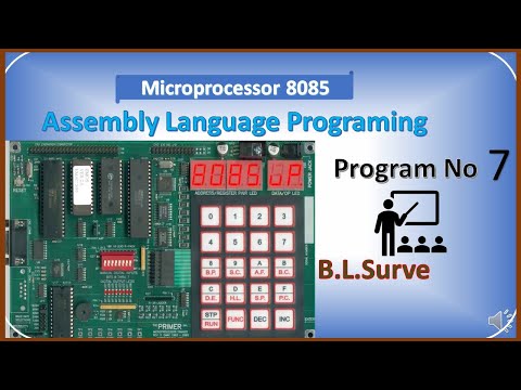 Assembly Language Programming 8085 II shift an 8-bit number to the left by two bits . .