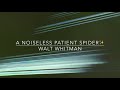 A Noiseless Patient Spider✨ 🕸✨