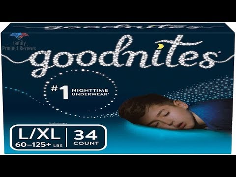 Goodnites Boys' Bedwetting Underwear, L/XL (60-125+ lbs), 12 count