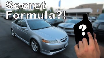 I FOUND THE SECRET ACURA TL TRANS FLUID RECIPE!