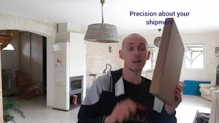 precision about your shipment