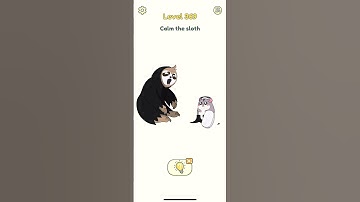 dop2 level369 delete one part to calm the sloth? #shortfeed #dop2  #kids
