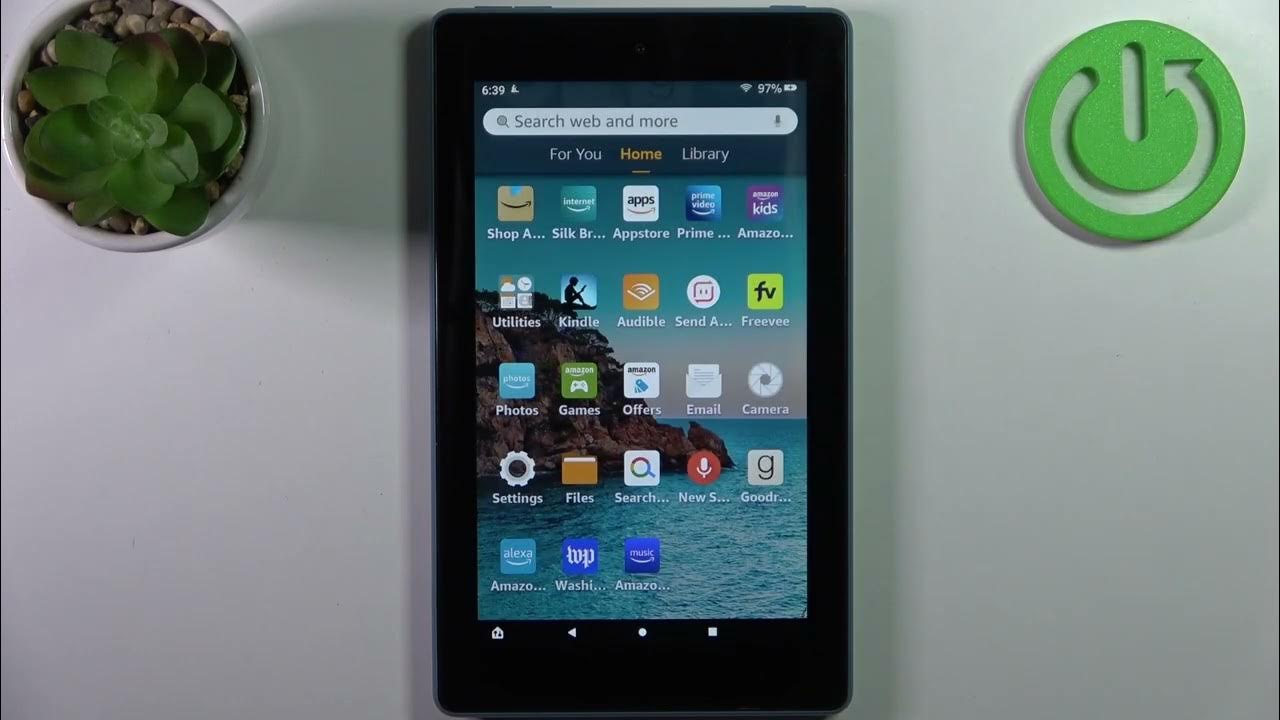 How to activate camera location on amazon fire 7 turn on location