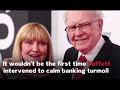 Biden calls on Warren Buffett again to help with the ongoing banking crisis. #shortsvideo