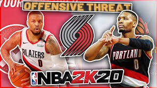 HOW TO BUILD DAMIAN LILLARD IN NBA 2K20 | Best Offensive Threat Build!!