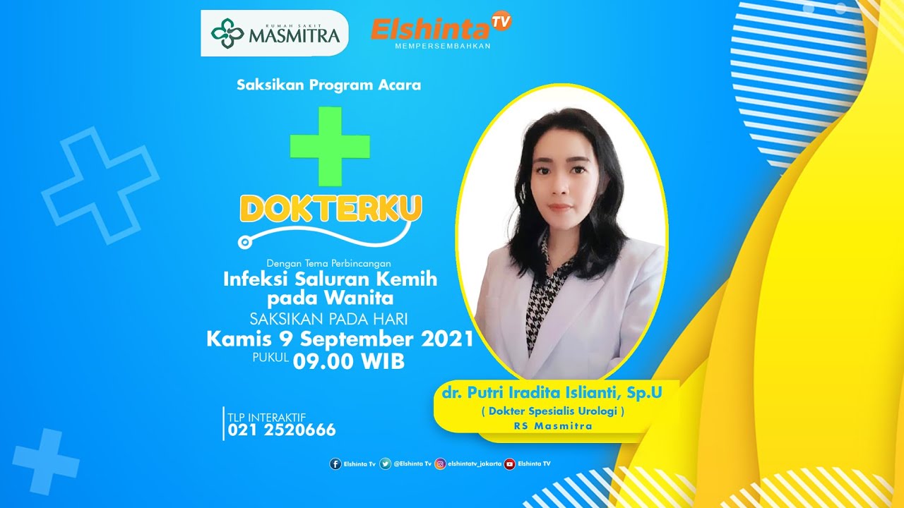 [DOKTERKU] Infeksi Saluran Kemih pada Wanita - dr. Putri Iradita