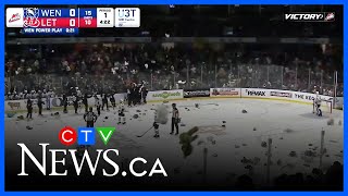 Canes Teddy Bear Toss