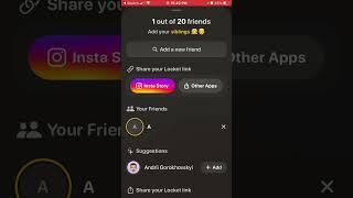 Can you know if someone removed you as a friend on Locket widget app? screenshot 4