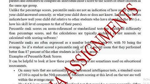 Educational Assessment and Evaluation 8602 @AHA Assignments