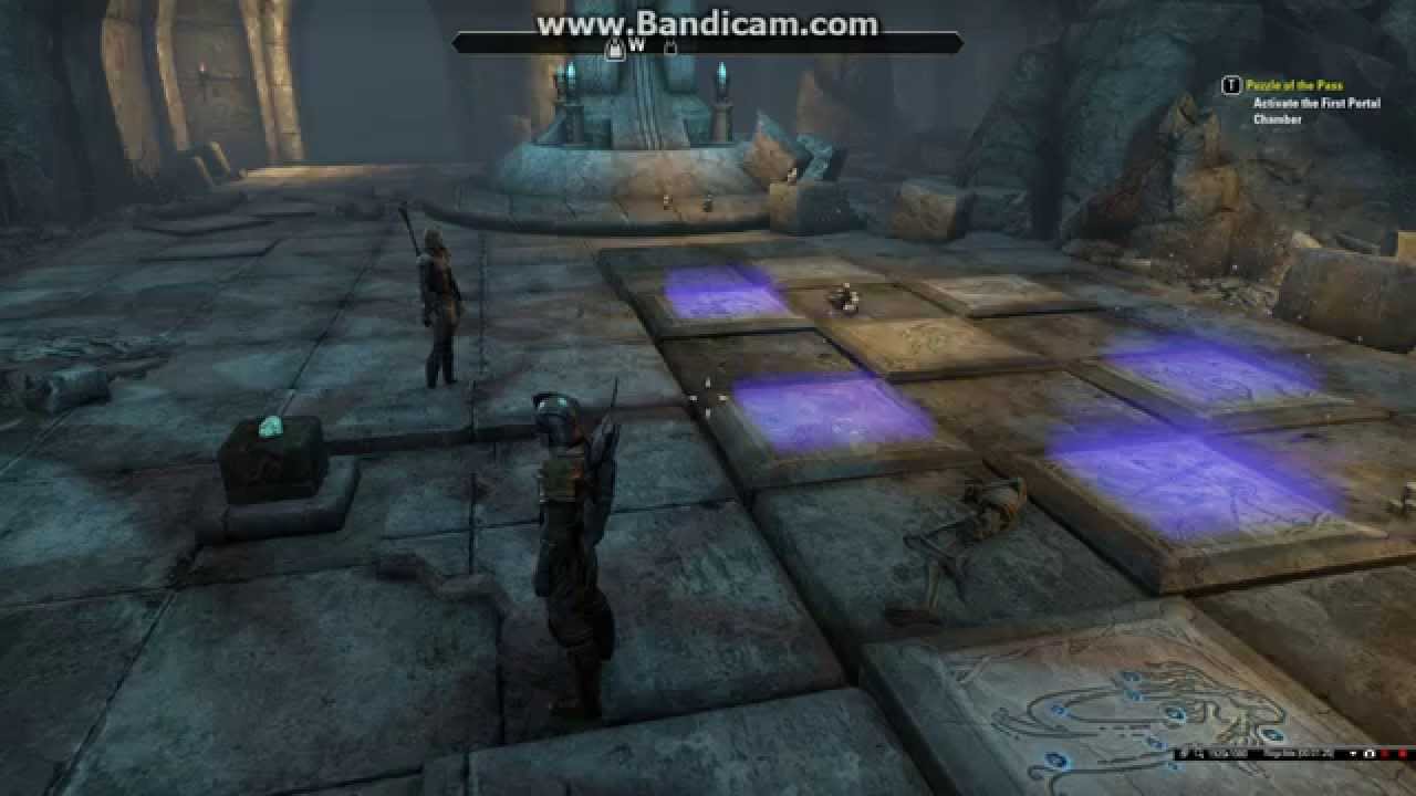 ESO Puzzle of the pass activate the first portal chamber YouTube