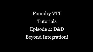 Foundry VTT ~ D&D Beyond with Foundry! Super awesome!