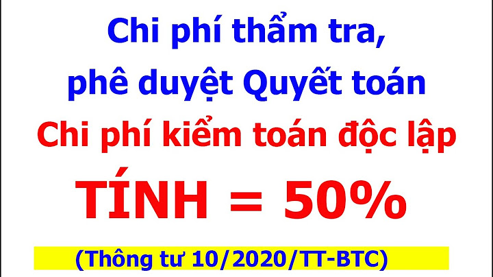 Chi phí kiểm toán với công trình vốn tư nhân