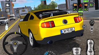 Real Car Driving School Simulator! Mustang Car Simulator 3D: Car Game Android Gameplay screenshot 1
