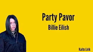 Billie Eilish - Party Favor (Lyrics)