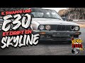 Bmw e30 swappe de ses morts  skyline gtt34 stage 4 sa mre  drift  drift974 stunt974 