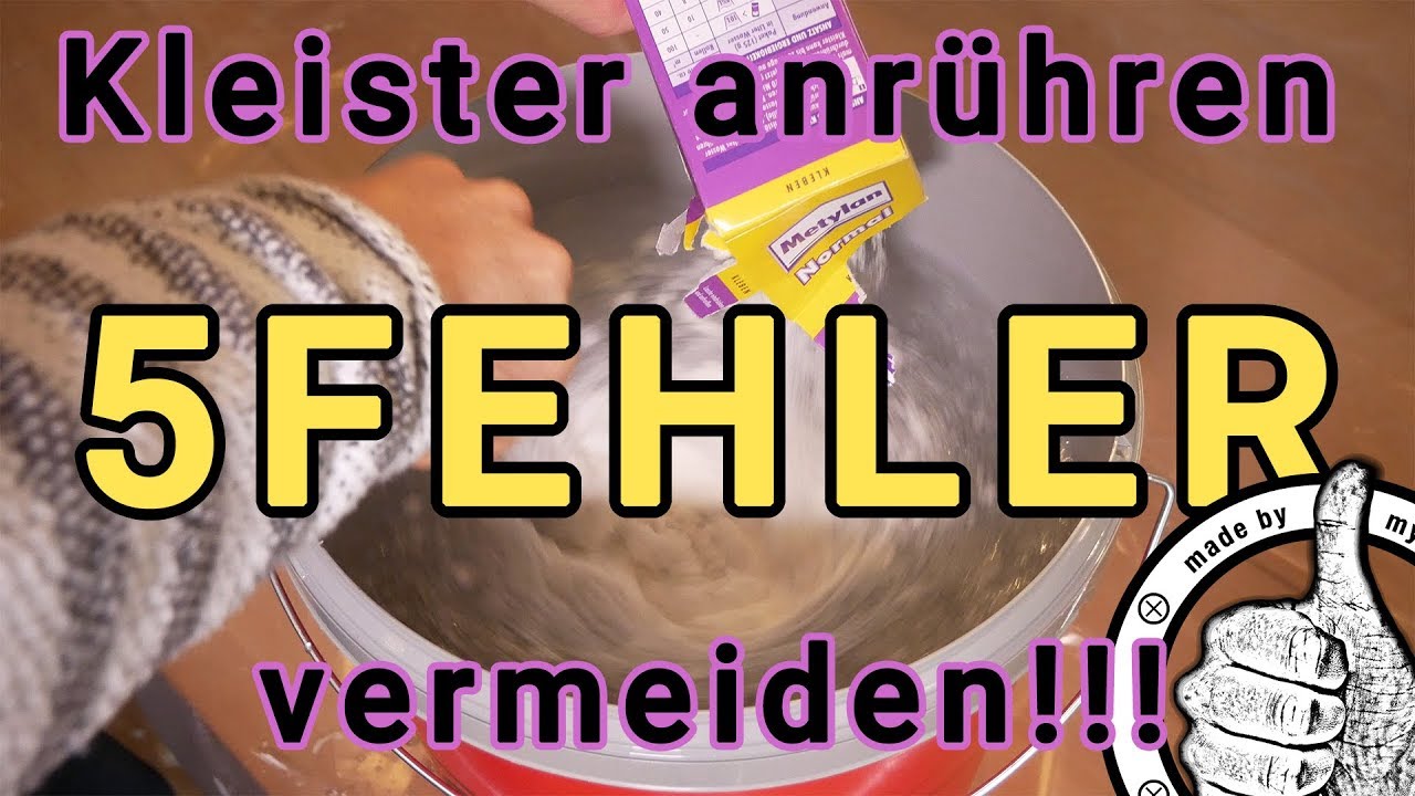 Kleister Anrühren Zum Basteln