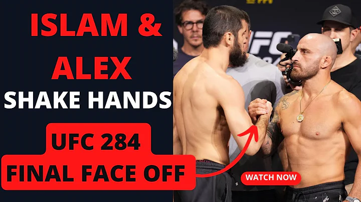 UFC 284 Face Off: Islam Makhachev vs Alex Volkanovski