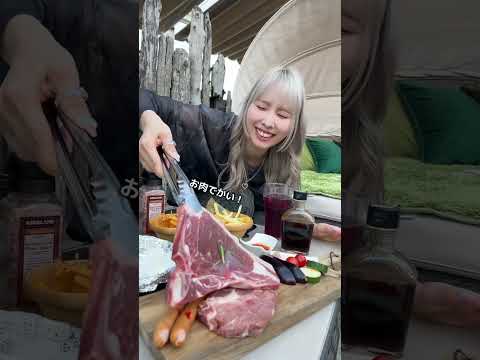 夏だ！BBQだ！新宿ルミネエスト屋上にあるWILD BEACHで手ぶらBBQしてきたよ🍖 #shorts