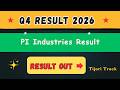 PI Industries Quarterly Results 2026 | Q4 FY26 | Revenue, Profit & EPS Analysis in Hindi
