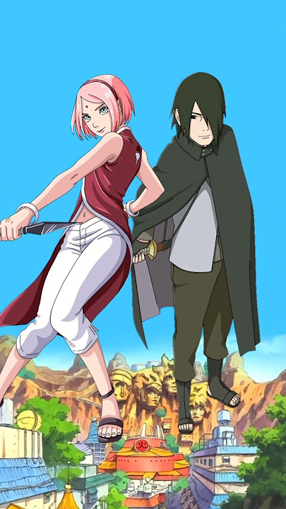 Sakura VS Sasuke 💀| Who is stronger 💪|| #shorts #shortsfeed #youtubeshorts #anime #viral