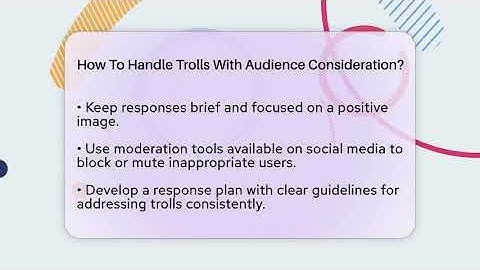 How To Handle Trolls With Audience Consideration? - Everyday-Networking