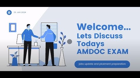 Amdocs Test Experience | How to Prepare Amdocs Interview | Selection Process | Exam - 29 Jan 2024