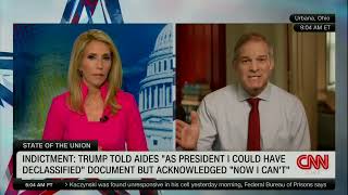 Jim Jordan Tries To Defend Trump On CNN