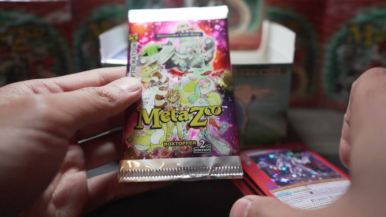 UNBOXING A CRYPTID NATION 2ND EDITION METAZOO BOOSTER BOX CRAZY PULLS!