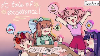 A tale of excellence!! 🌟👌(DDLC animatic)