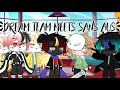 Dream Team meets Sans AUs || GachaClub