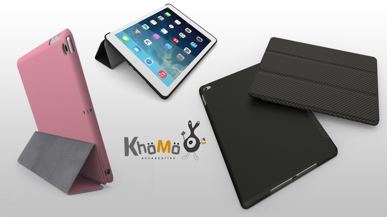 KHOMO Apple iPad Slim tokok - YouTube
