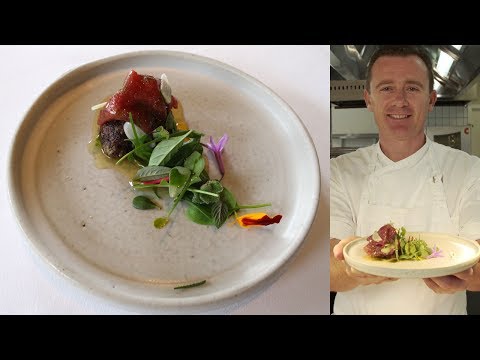 Dan Hunter&rsquo;s eggplant and saltgrass lamb: 50-Second Dish