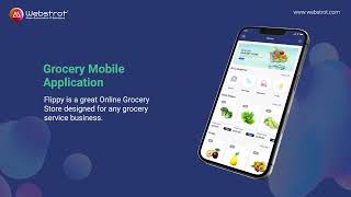 Flippy - Figma Grocery Mobile Application Design by webstrot