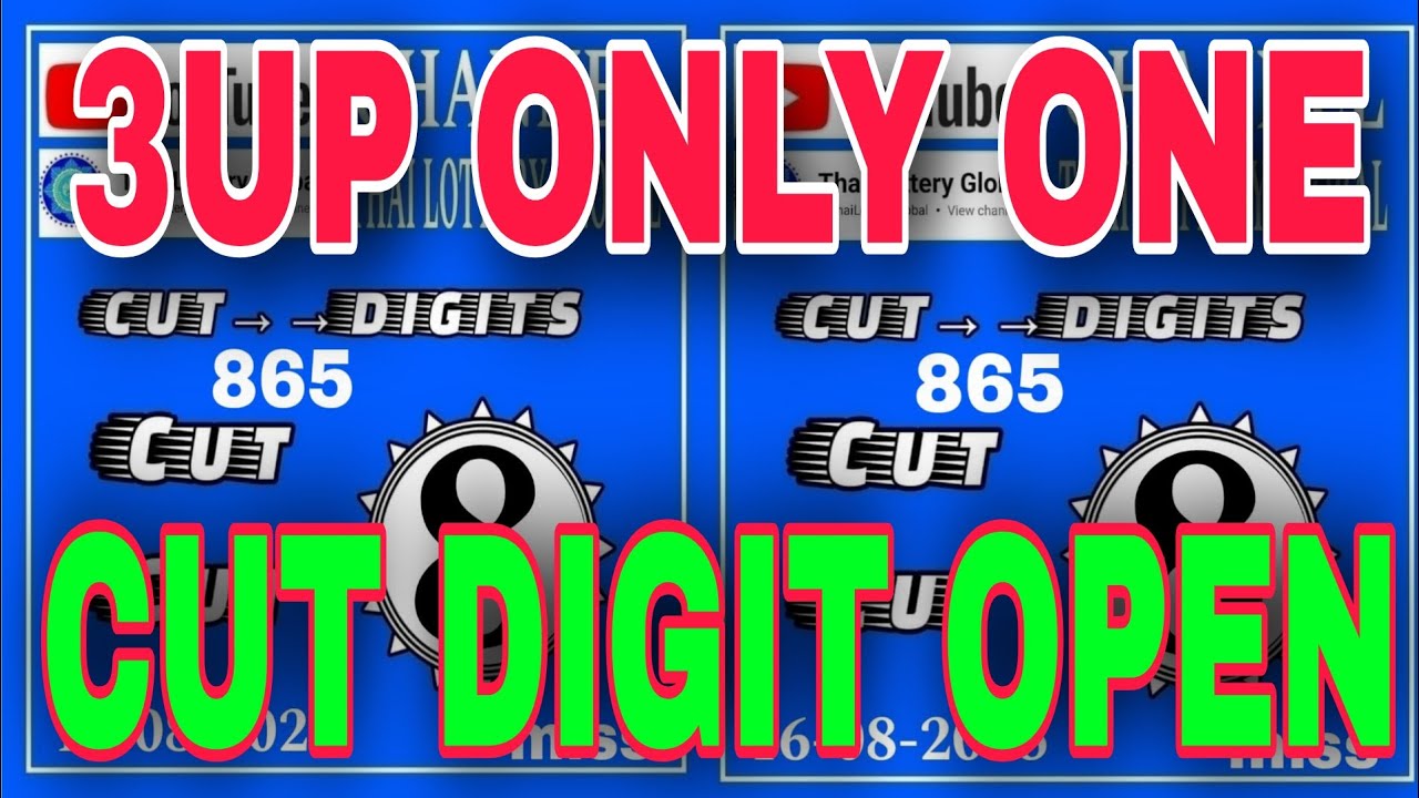 NON MISS 3UP ONLY ONE CUT DIGIT PAPER OPEN FOR  01/09/2025 | 