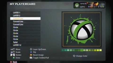Black Ops- How To Make Xbox 360 Logo Emblem
