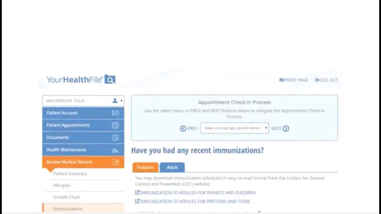 Meditouch Patient Portal Login
