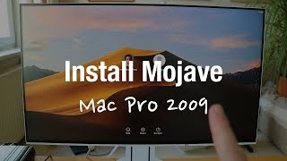 macOS Mojave on old unsupported 2009 Mac Pro (Review, Installation, Performance Test)